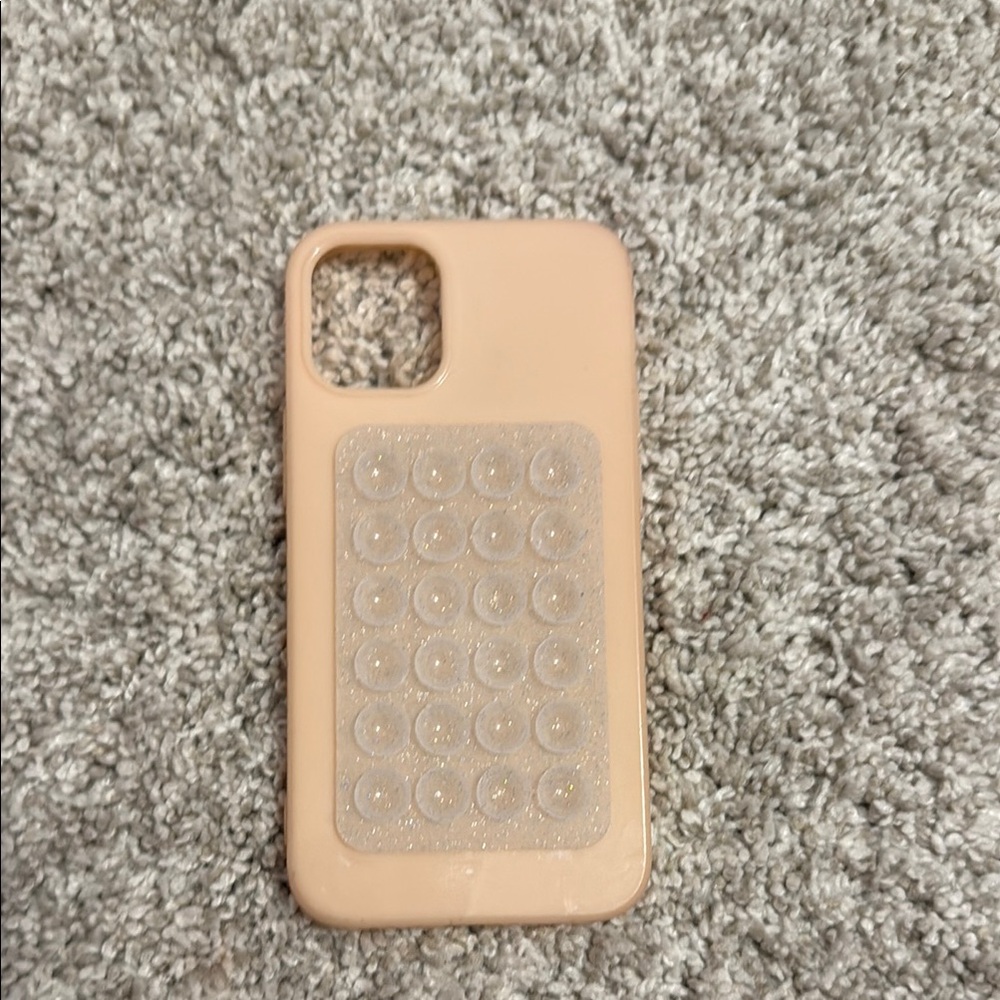 Stylish pink Phone Case with Glitter Accents